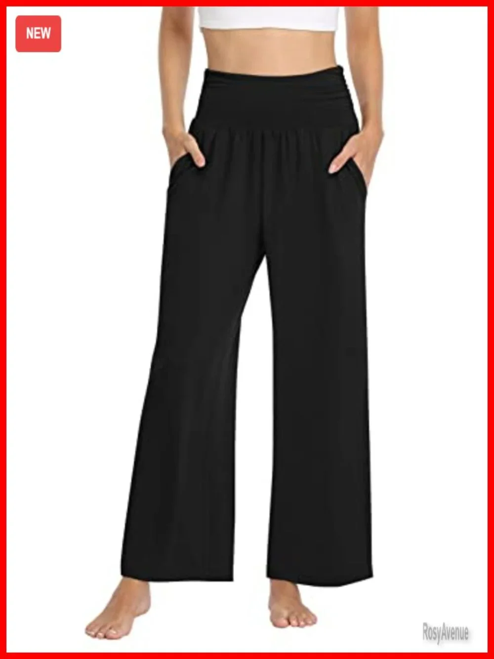 Wide Leg Pants Casual Loose Yoga Sweatpants Comfy Lounge Pajama Flowy Pants